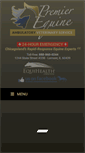Mobile Screenshot of premierequinevetservice.com